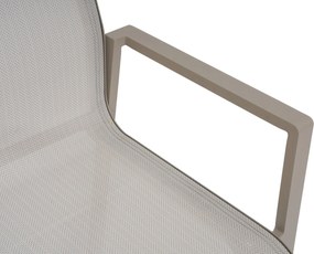 Tuinset 6 personen 260 cm Aluminium Zand/Beige Lifestyle Garden Furniture Timo/San