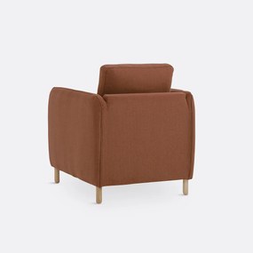 Fauteuil mêlee polyester, Loméo