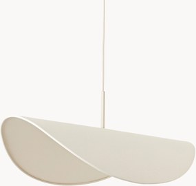Grote design hanglamp Kenzie van linnen
