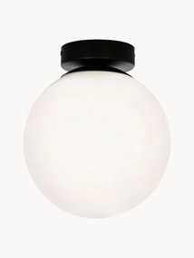 Kleine plafondlamp Lido van opaalglas