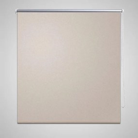 vidaXL Rolgordijn verduisterend 140 x 175 cm beige