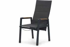 Tuinset 4 personen 160 cm Aluminium Grijs Lifestyle Garden Furniture Essence/Creta