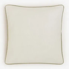 Vierkant Kussen 45x45 Cm In Katoen Cianan Wit - Sklum