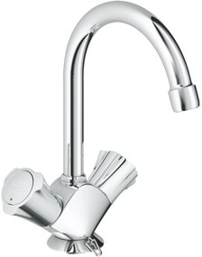 Grohe Costa-L wastafelkraan met ketting chroom