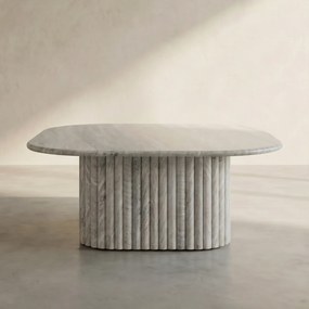 Salontafel Marmer Latjes - 80 X 80cm.