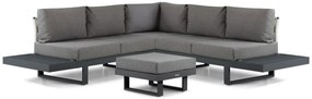Hoek loungeset 5 personen Aluminium Grijs Lifestyle Garden Furniture Lorenzo