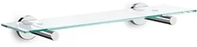 Zack Scala planchet 50x12x6cm helder glas RVS 40006