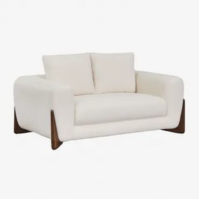 2-zitsbank In Grevena Schapenvacht Chenille White - Sklum