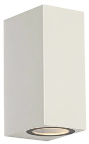 Moderne buiten wandlamp wit kunststof 2-lichts - Baleno Modern GU10 IP65 Buitenverlichting