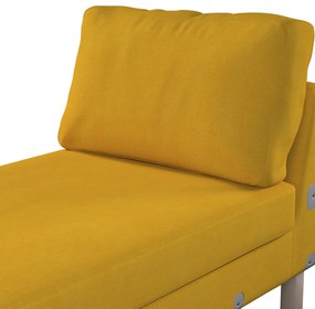 Dekoria Model Karlstad chaise longue bijzetbank, mosterdgeel