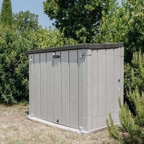 Toomax Stora way opbergbox 842 liter - taupe donker grijs