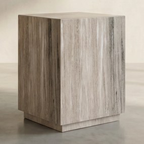 Eleonora Vince Bijzettafel Marmer Blok - 30.5 X 30.5cm.