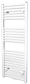 Sanicare design handdoekradiator 45x120cm midden aansluiting wit