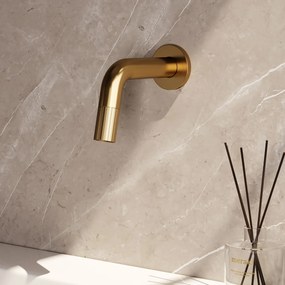 Brauer Stripe inbouw fonteinkraan messing geborsteld PVD