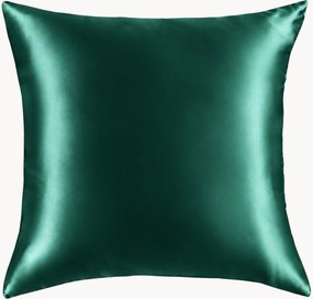 Kussenhoes Emerald Green van 6A premium moerbeizijde satijn, 22 momme