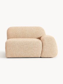 Hoekmodule Wolke van bouclé