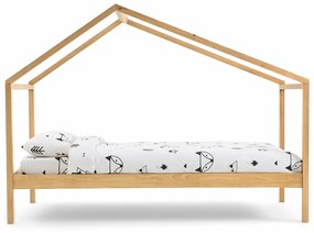 Caban bed in massief dennenhout met lattenbodem Spidou