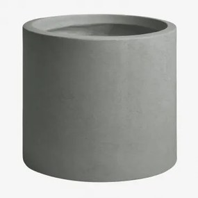 Aurevi Betonnen Bloempot Ø45 Cm & Grijs – Koel - Sklum