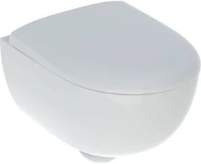 Geberit Renova randloos compact hangtoilet met toiletbril wit