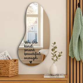 Spiegelsticker S3 – You are kind, smart, beautiful, enough. (Handwritting)