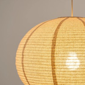 Linnen bollamp, diameter 50 cm, MARY