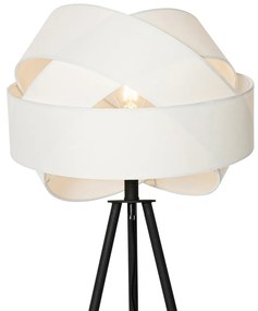 Stoffen Moderne vloerlamp wit - Cloth Modern E27 rond Binnenverlichting Lamp