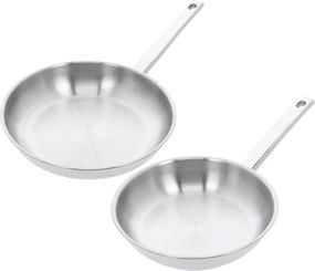 Demeyere Classico 3 Koekenpannenset RVS, 24&amp;32cm - Classico 3 - Demeyere