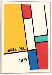 Ingelijste digitale print Bauhaus