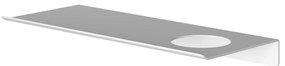 Hotbath &More planchet 30cm met uitsparing voor een zeepdispenser of beker wit