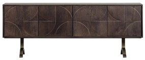 BePureHome Draw Dressoir Mangohout Walnoot - 180x40x70cm.