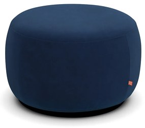 XL poef, in fluweel, Rosebury, ontwerp door Emmanuel Gallina