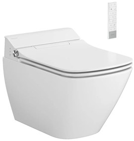 Plazan Genera Comfort Square douche wc randloos met softclose zitting