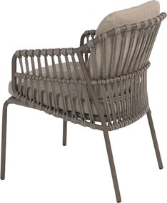 4 Seasons Capalbio tuinset 7-delig terre - Denia tuintafel 240x105 cm