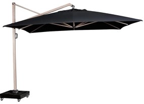 Icon premium zweefparasol 400x300 cm oak mast faded black