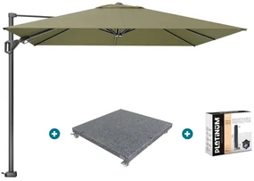 Platinum Challenger Premium T2 3x3 m - Lush green met voet en hoes