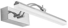Wandlamp, azuurblauwe LED boven een spiegel 9W 40CM APP372-1W CHROME