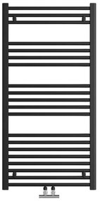 Sanivesk Lima Paneelradiator - 119x60cm - 580watt - 6-punt - zwart 2017489