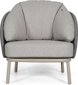 Tuinstoel Rope Zand/Beige Santika Pebble