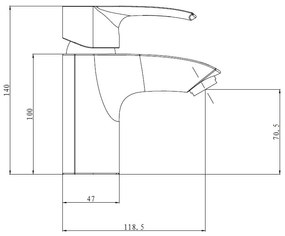 Best Design Boss wastafelkraan chroom