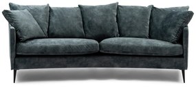 Rivièra Maison - Beverly Sofa XL, velvet I, mineral blue - Kleur: blauw