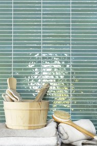 Jabo Pencil Kromo Sage mozaïektegel 35x35cm