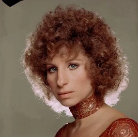 Kunstfotografie Barbra Streisand, (40 x 40 cm)