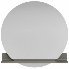 Mondiaz Spot spiegel rond Ø100cm met planchet smoke