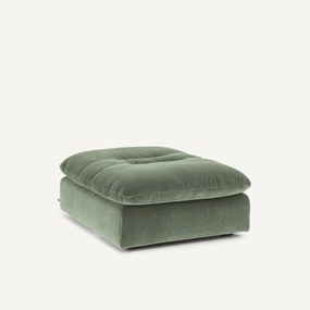 Modulaire fluwelen voetensteun, GIULIANO