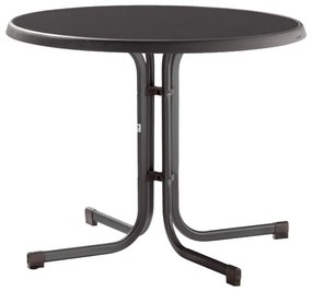 Sieger Boulevard ronde klaptafel Ø86 cm. - Antraciet