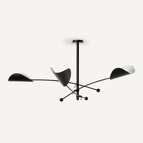 Hanglamp met 3 richtbare armen, Funambule