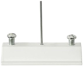Modern hangend railsysteem met 6 Spot / Opbouwspot / Plafondspots wit 1-fase GU10 50mm - Iconic Ruby Honey GU10 rond Binnenverlichting Lamp