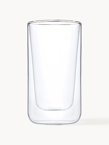 Dubbelwandige koffieglazen Nero, 2-delig
