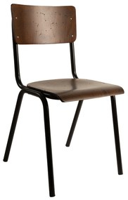 Dutchbone Scuola Vintage Schoolstoel Hout