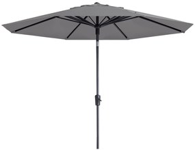 Madison Paros 2 luxe stokparasol - 300 cm. - Light grey OP=OP